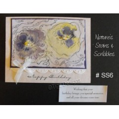 Nature's Stains & Scribbles Greeting Cards - SS6